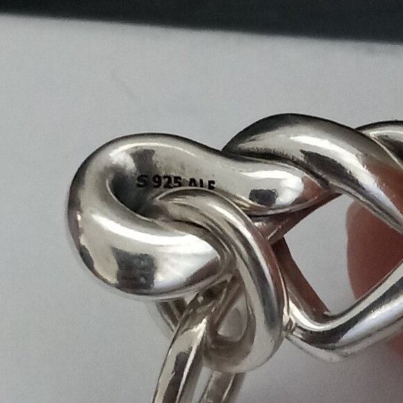 Pandora knotted hearts sliding bracelet | Not made anymore! - Picture 2 of 2
